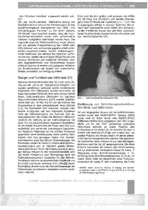 Vorschauseite 2: Perioperative Betreuung des HerzschrittmacherundICD-Patienten