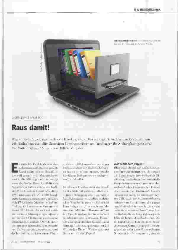 Vorschauseite 1: Raus damit!