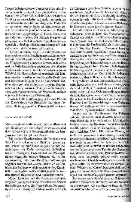 Vorschauseite 3: Humanistische Pflege - ein lebendiger Dialog mit mir selbst als Pflegende