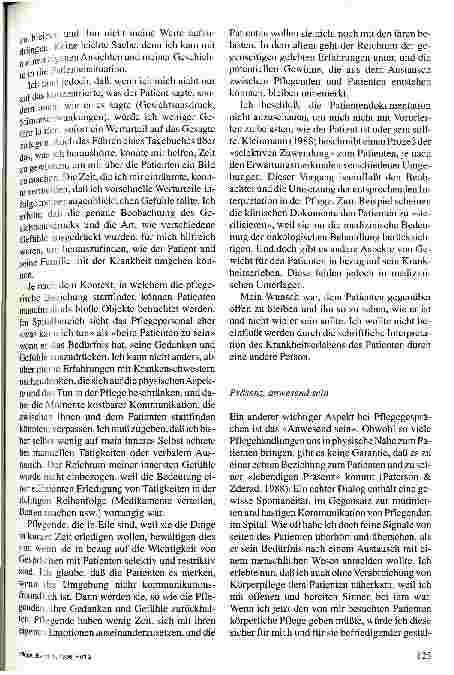 Vorschauseite 6: Humanistische Pflege - ein lebendiger Dialog mit mir selbst als Pflegende