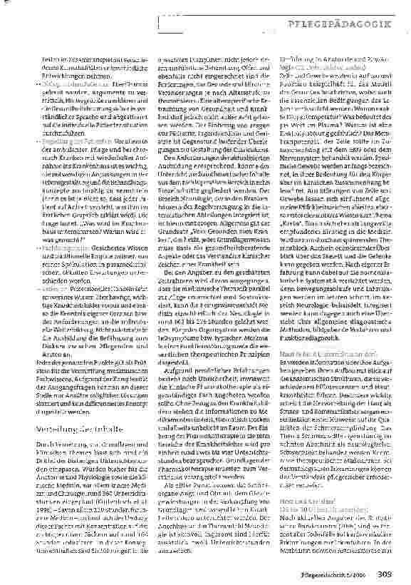 Vorschauseite 2: Wie viel Medizin braucht die Pflege?