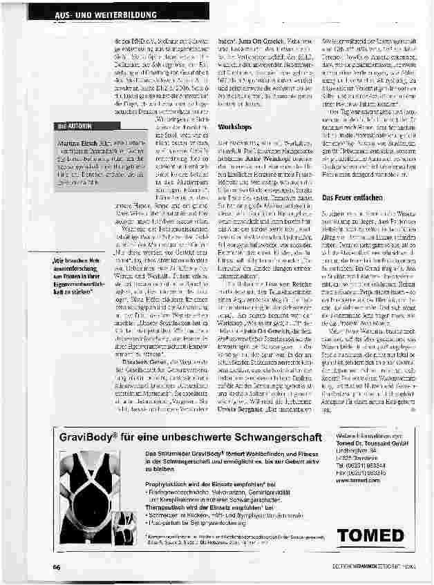 Vorschauseite 3: Von der Vor- Sorge zur Vor- Freude