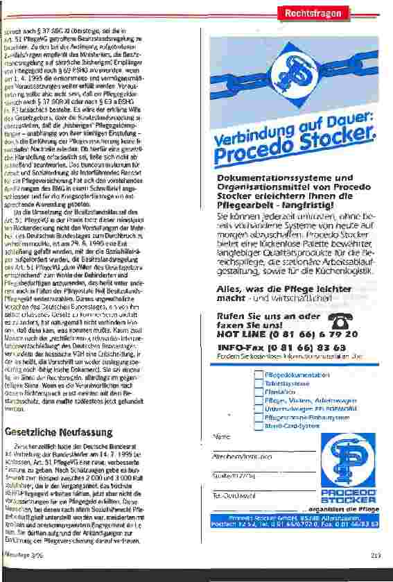 Vorschauseite 2: Neue Regelungen für Pflegegeldbezieher Die Besitzstandsklausel des Artikels 51 PflegeVG ist geändert worden