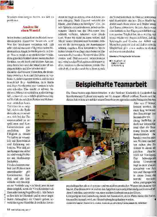 Vorschauseite 3: Machtstrukturen in der Geburtshilfe