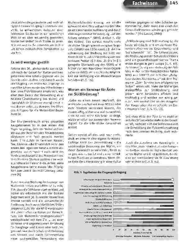 Vorschauseite 2: Die Notwendigkeit von Ärzte-Seminaren zum Thema Stillen