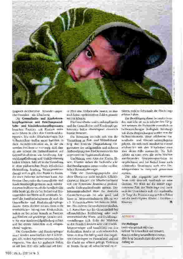 Vorschauseite 3: Gesundheitsvorsorge für Menschen in Unterkünften