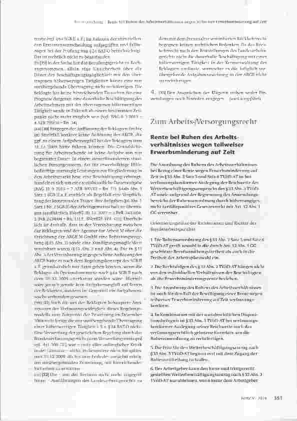 Vorschauseite 5: Vorübergehende Übertragung einer höherwertigen Tätigkeit