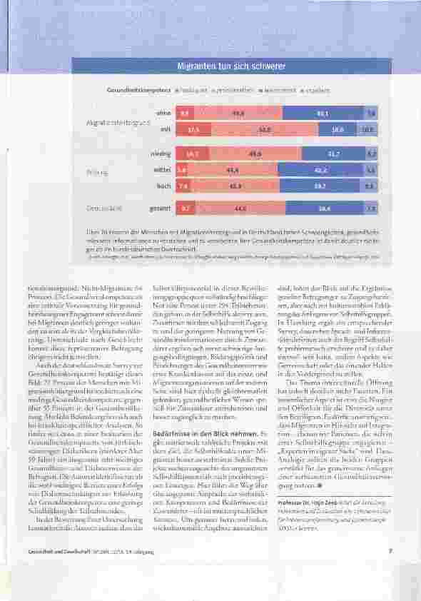 Vorschauseite 2: Gesundheitskompetenz stärken