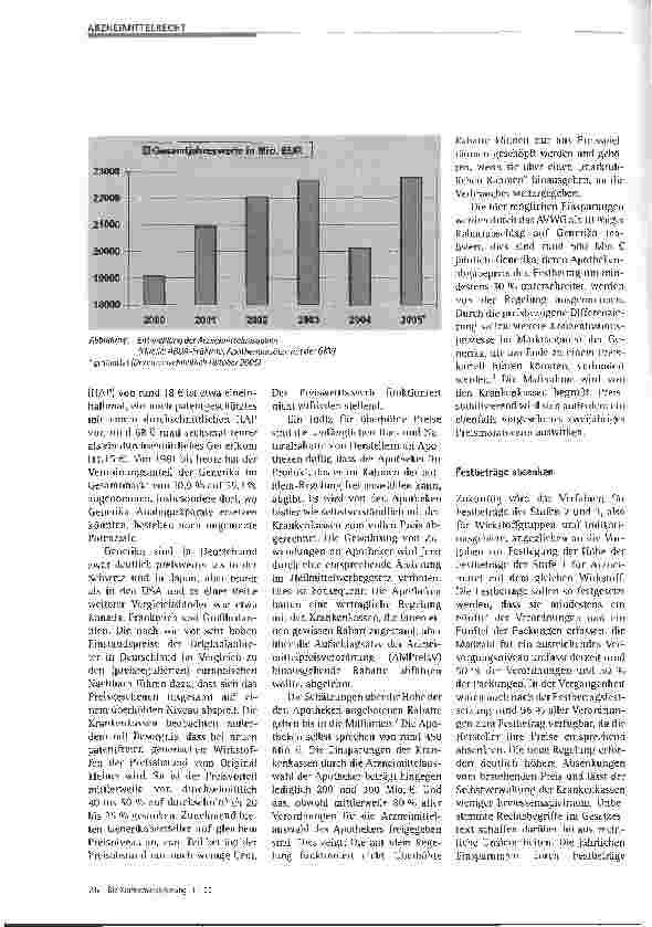 Vorschauseite 2: Wirtschaftlichkeitder Arzneimittelversorgung:Was bringt das AVWG?