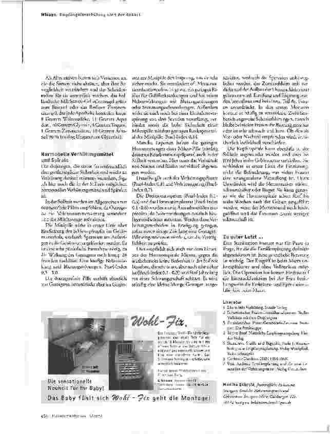 Vorschauseite 5: Pearl, Pille, Pessar