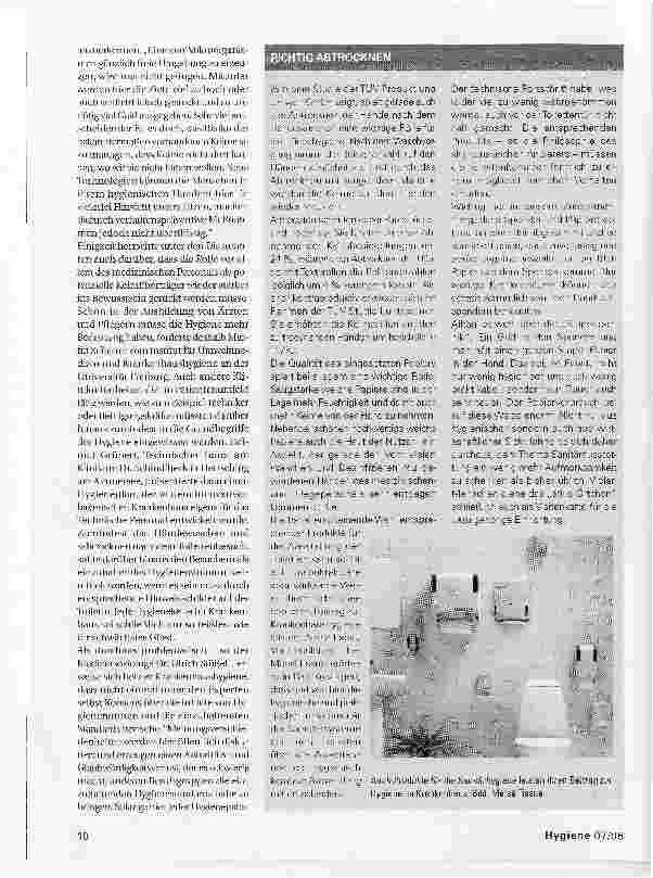 Vorschauseite 3: KRANKENHAUSHYGIENEZwischen Schein und Sein