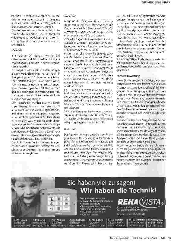 Vorschauseite 4: Vorund Nachteile der stroboskopischen Kehlkopfuntersuchung im Hinblick auf die Planung der logopädischen Therapie