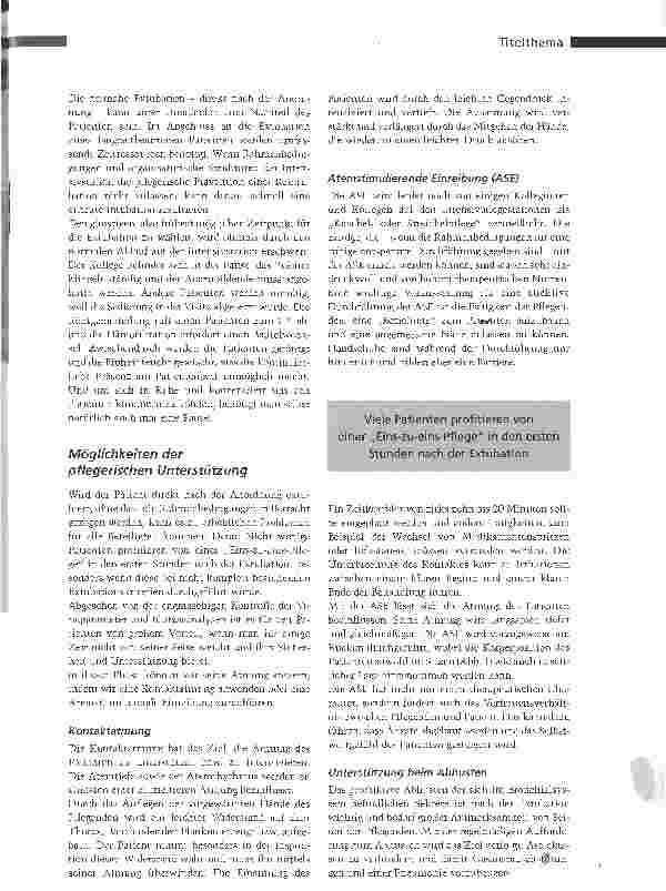 Vorschauseite 2: ExtubationDie kritische Phase des Weaning