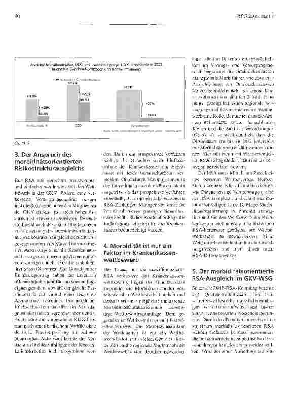 Vorschauseite 4: Wettbewerb und Risikostrukturausgleich in der gesetzlichen Krankenversicherung