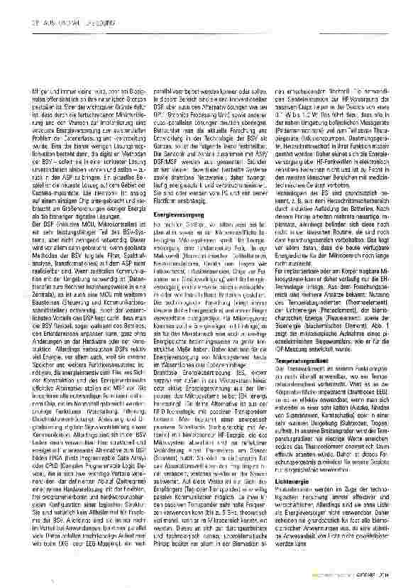 Vorschauseite 3: Aktuelle Forschung und praktische Anwendung