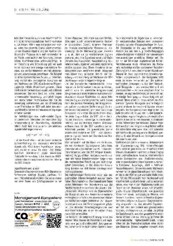 Vorschauseite 5: Aktuelle Forschung und praktische Anwendung