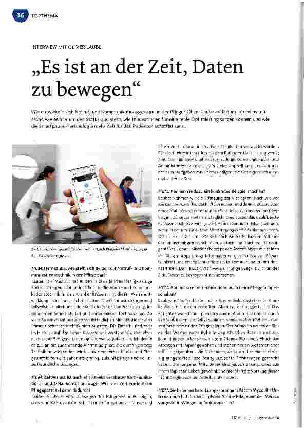 Vorschauseite 1: Es ist an der Zeit, Daten zu bewegen