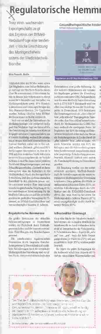 Vorschauseite 1: Regulatorische Hemmnisse und langsame Entscheidungsprozesse
