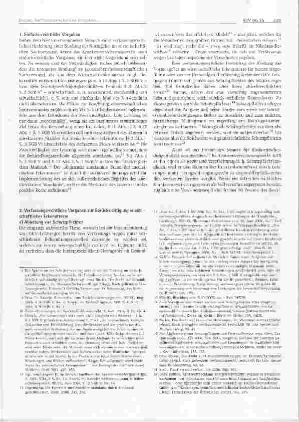Vorschauseite 2: Verfassungsrechtliche Vorgaben zur Berücksichtigung Wissenschaft lieber Erkenntnisse am Beispiel delegierter Hausbesuche