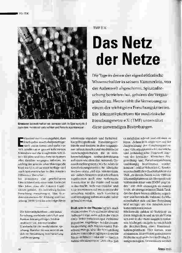 Vorschauseite 1: Das Netz der Netze