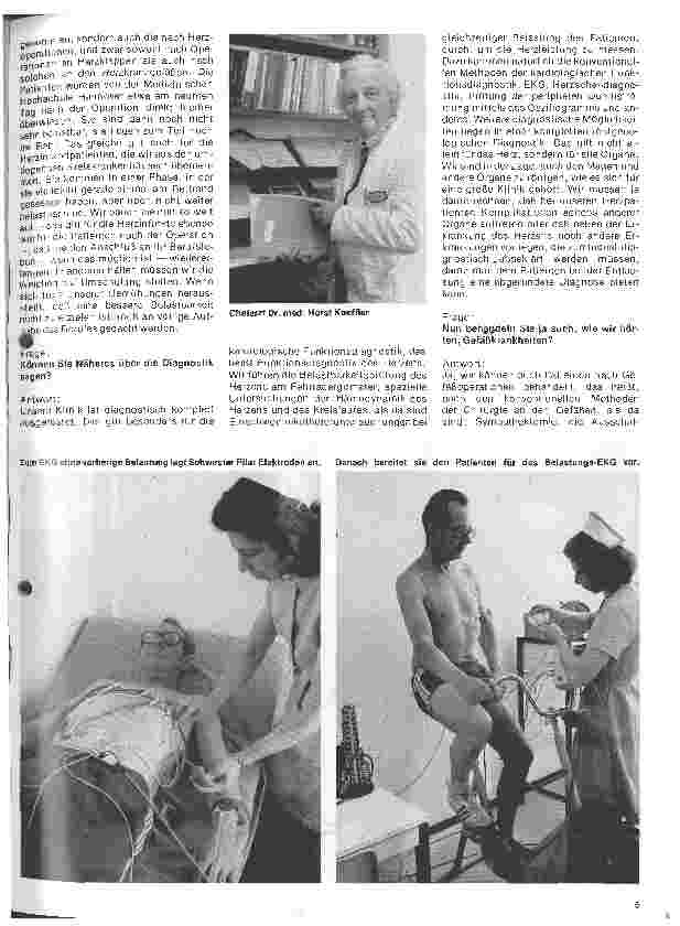 Vorschauseite 2: Die Herz-Kreislauf-Klinik in Bad Bevensen Interview mit Chefarzt Dr. Horst Koeffer