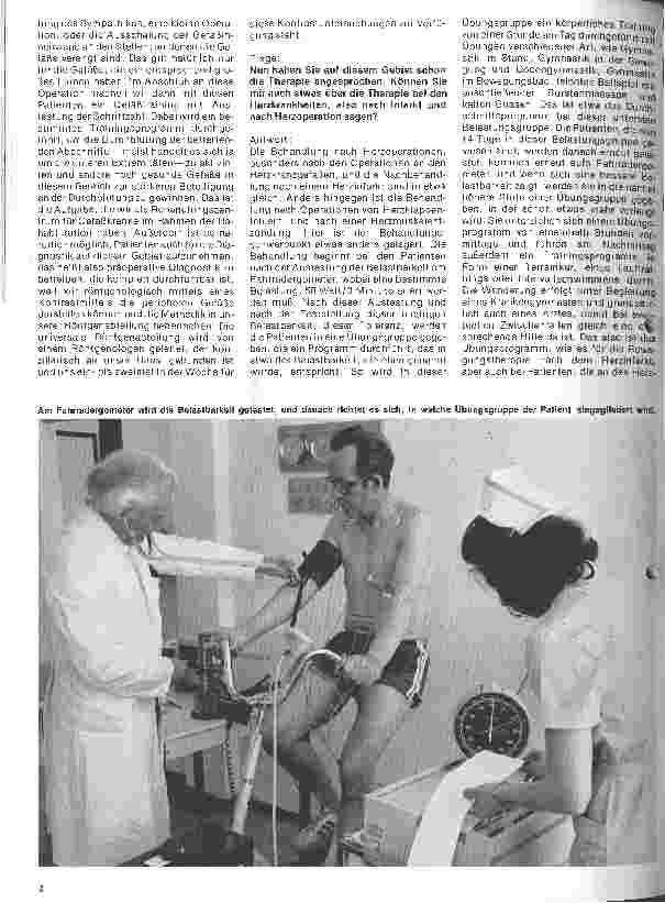 Vorschauseite 3: Die Herz-Kreislauf-Klinik in Bad Bevensen Interview mit Chefarzt Dr. Horst Koeffer