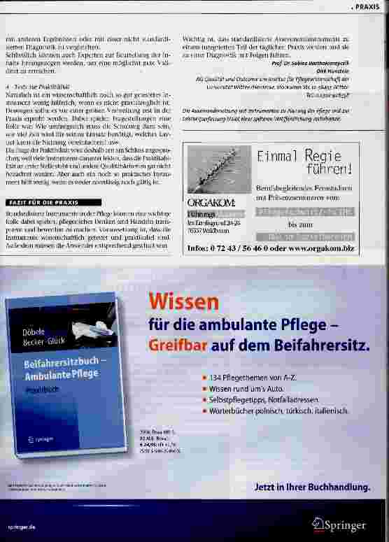 Vorschauseite 4: Möglichkeiten und GrenzenStandardisierte Assessmentinstrumente in der Pflege