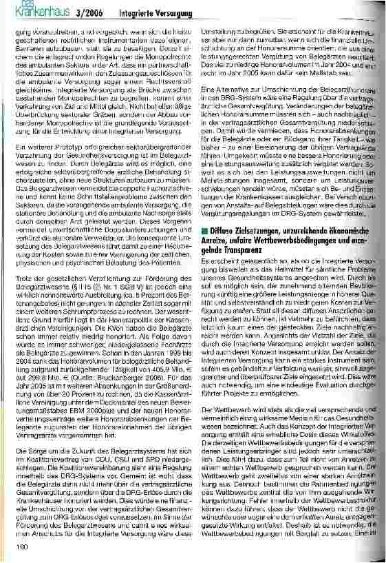 Vorschauseite 4: Integrierte Versorgung: Aus Alt mach Neu