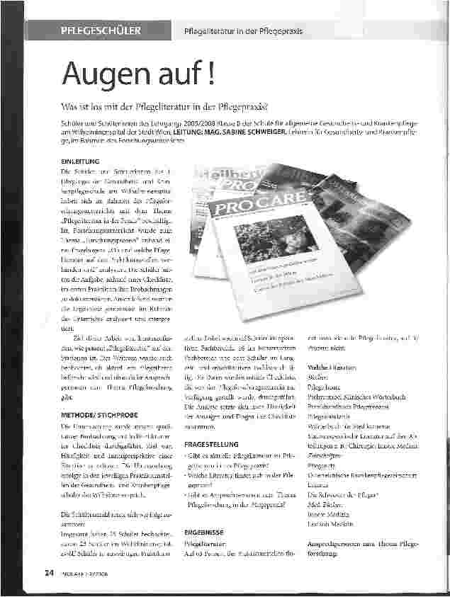 Vorschauseite 1: Augen auf!