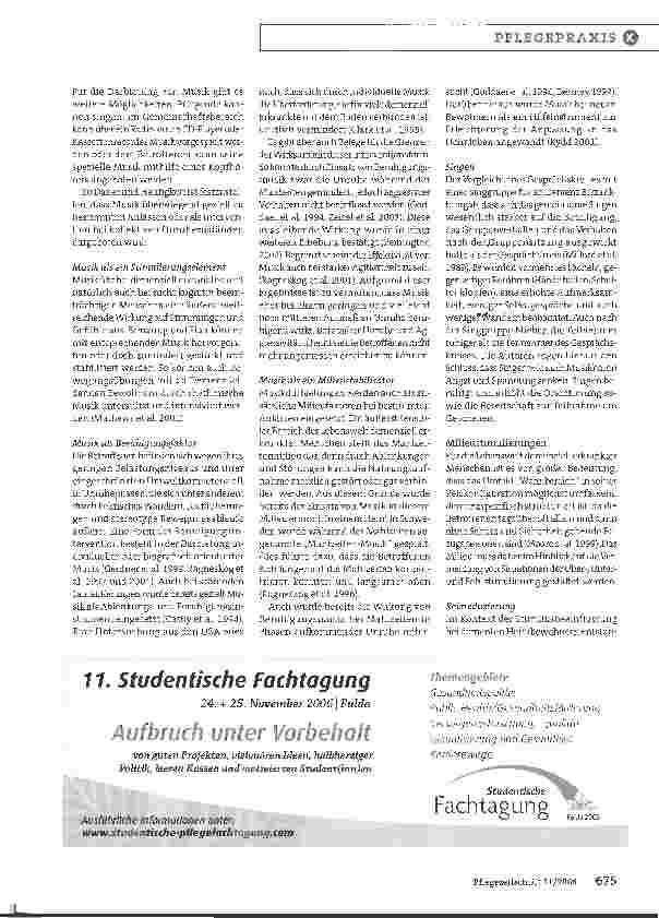 Vorschauseite 4: Betreuungsangebote für demenziell erkrankte Heimbewohner: Das individuelle Maß finden