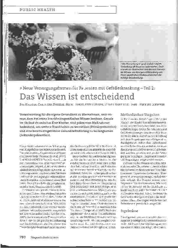 Vorschauseite 1: Das Wissen ist entscheidend