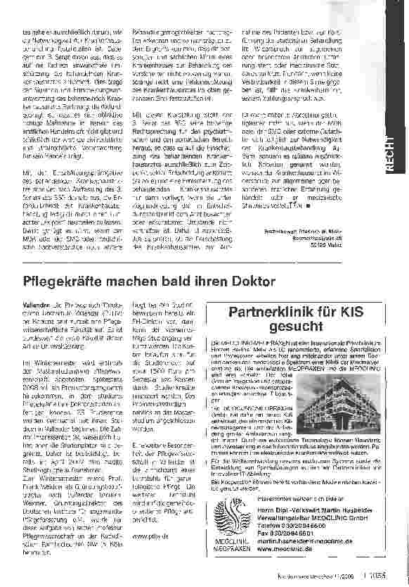 Vorschauseite 5: Der Arzt entscheidet - Die Notwendigkeit der Krankenhausbehandlung im Lichte der Rechtsprechung des Bundessozialgerichts
