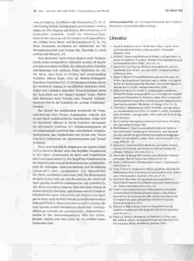 Vorschauseite 3: Wie wirkt Sport? - Ein biopsychosoziales Modell