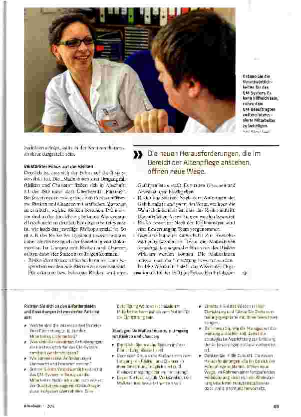 Vorschauseite 2: Die neue ISO 9001