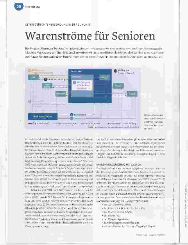 Vorschauseite 1: Warenströme für Senioren
