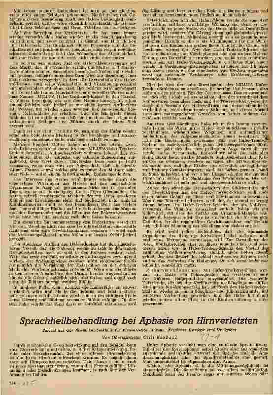 Vorschauseite 2: Haferschleim als 2. Kohlenhydrat in der Säuglingsnahrung mit besonderer Berücksichtigung eines Hafer-Trocken-Schleims