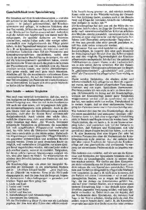 Vorschauseite 2: Die Zusammenarbeit im Stationsalltag