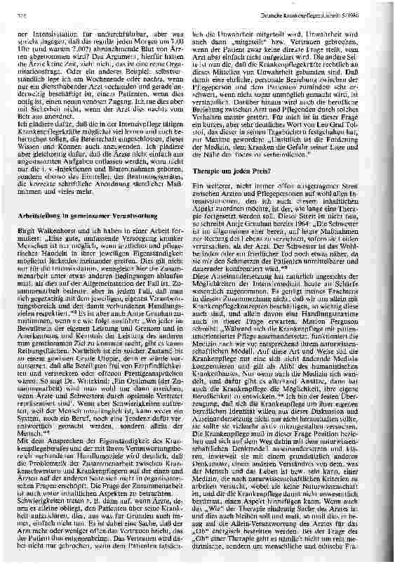 Vorschauseite 4: Die Zusammenarbeit im Stationsalltag