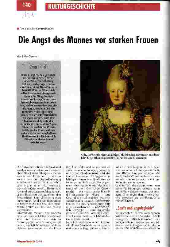 Vorschauseite 1: Das Ende der Sanftmut oder: Die Angst des Mannes vor starken Frauen