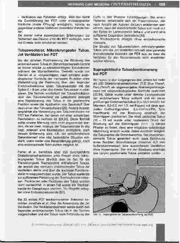 Vorschauseite 5: Atemwegsmanagement bei Dilatationstracheotomie