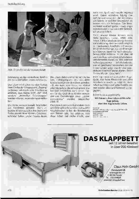 Vorschauseite 3: Ein Tag heißt 24 Stunden Leben - Der Arbeitstag im Kinder-Hospiz Sternenbrücke