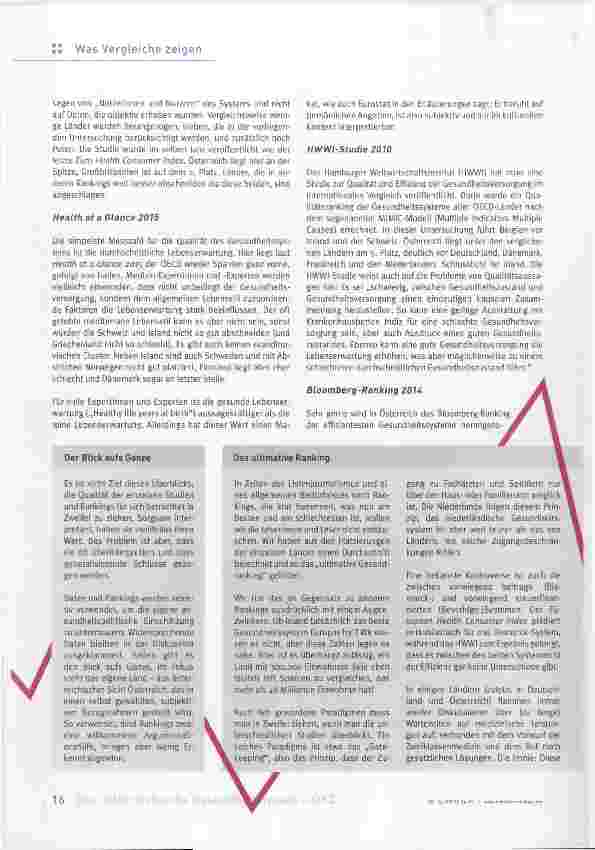 Vorschauseite 2: Aussagekraft
