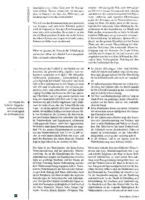 Vorschauseite 5: Die Humoralpathologie als das Fundament der Phänomenologie
