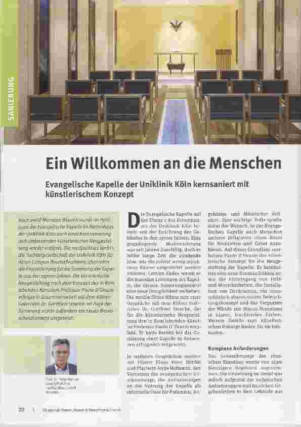 Vorschauseite 1: Ein Willkommen an die Menschen