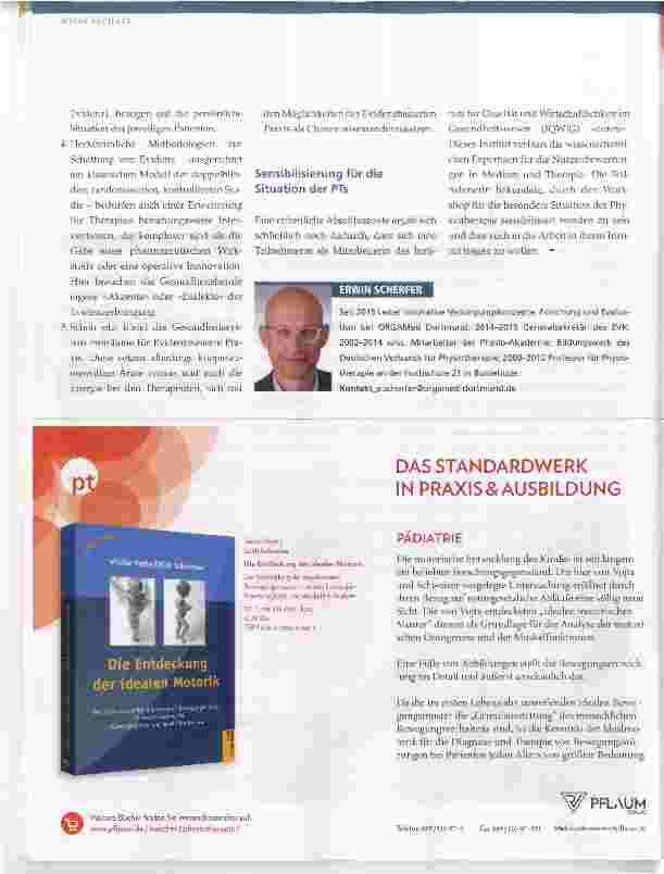 Vorschauseite 2: Gesundheitsberufe brauchen eigene Akzente