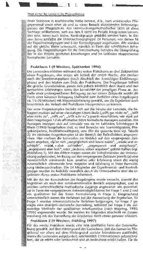 Vorschauseite 3: Praxis als Ort des Lernens in der Pflegeausbildung