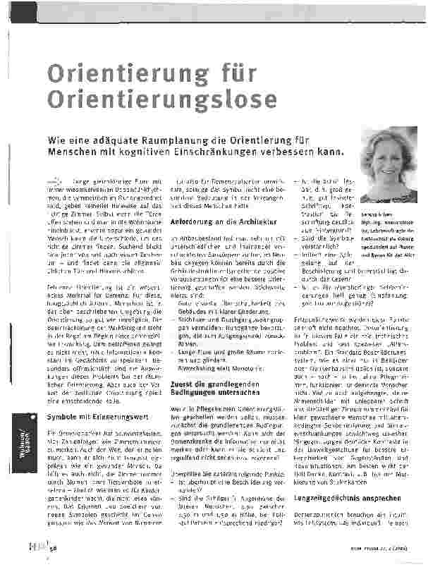 Vorschauseite 1: Orientierung für Orientierungslose