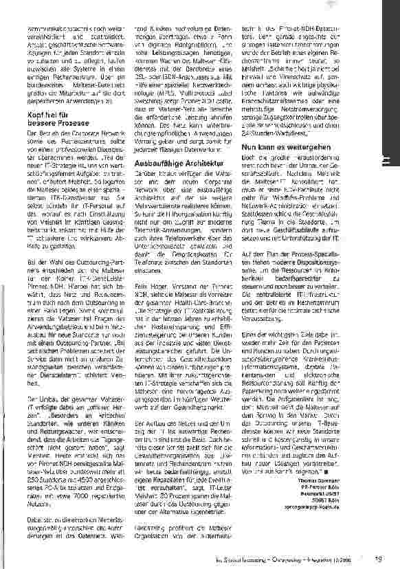Vorschauseite 2: Auf dem Sprung in den Markt