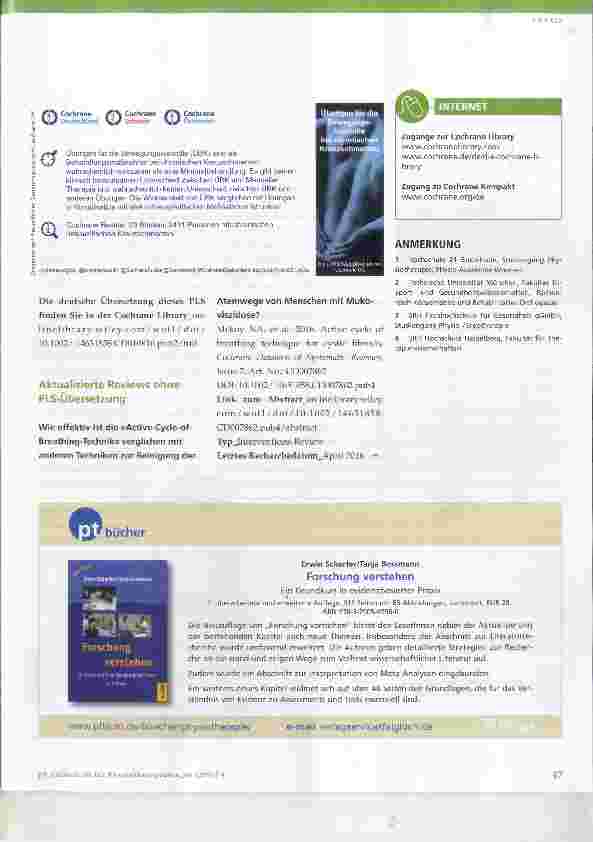 Vorschauseite 4: Cochrane-Update 9_2016