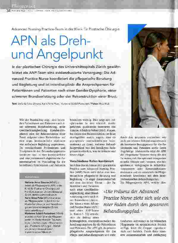 Vorschauseite 1: APN als Dreh-und Angelpunkt